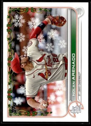 2022 Topps Holiday St. Louis Cardinals #HW153 Nolan Arenado
