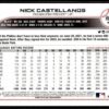 2022 Topps Holiday Philadelphia Phillies #HW63 Nick Castellanos