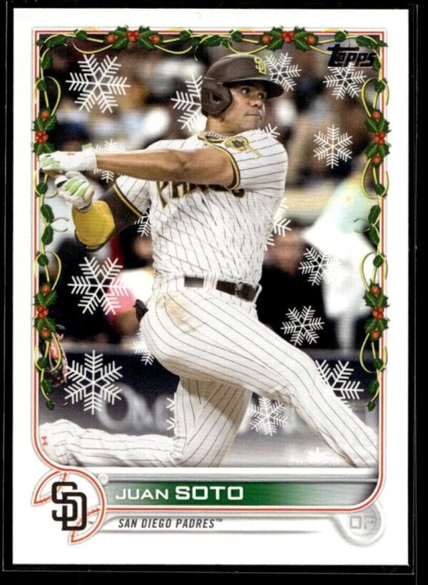 2022 Topps Holiday San Diego Padres #HW55 Juan Soto