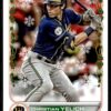2022 Topps Holiday Milwaukee Brewers #HW185 Christian Yelich
