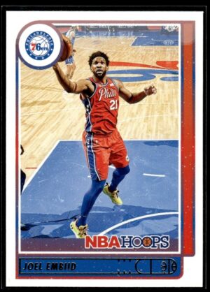 2021 NBA Hoops Winter Edition Philadelphia 76ers #27 Joel Embiid