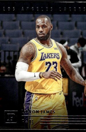 _10 2020 Panini Chronicles Los Angeles Lakers #118 LeBron James