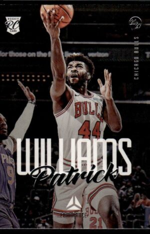_10 2020 Panini Chronicles Luminance Chicago Bulls #157 Patrick Williams RC Rookie