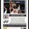 2020 Panini Chronicles Luminance Chicago Bulls #157 Patrick Williams RC Rookie