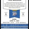 2020 Panini Chronicles Oklahoma City Thunder #128 Theo Maledon