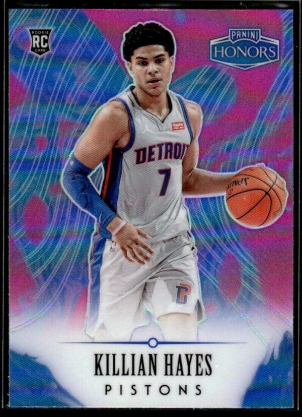 2020 Panini Chronicles Honors Detroit Pistons #586 Killian Hayes RC Rookie