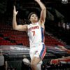 2020 Panini Chronicles Detroit Pistons #111 Killian Hayes Pink