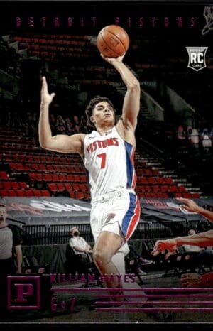 2020 Panini Chronicles Detroit Pistons #111 Killian Hayes Pink
