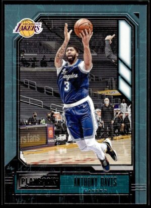 _10 2020 Panini Chronicles Playbook Los Angeles Lakers #194 Anthony Davis