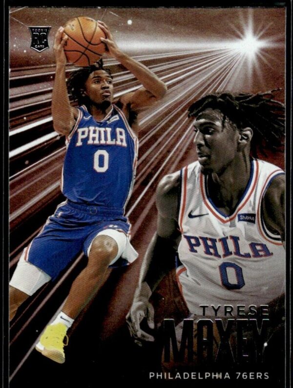2020 Panini Chronicles Essentials Philadelphia 76ers #208 Tyrese Maxey