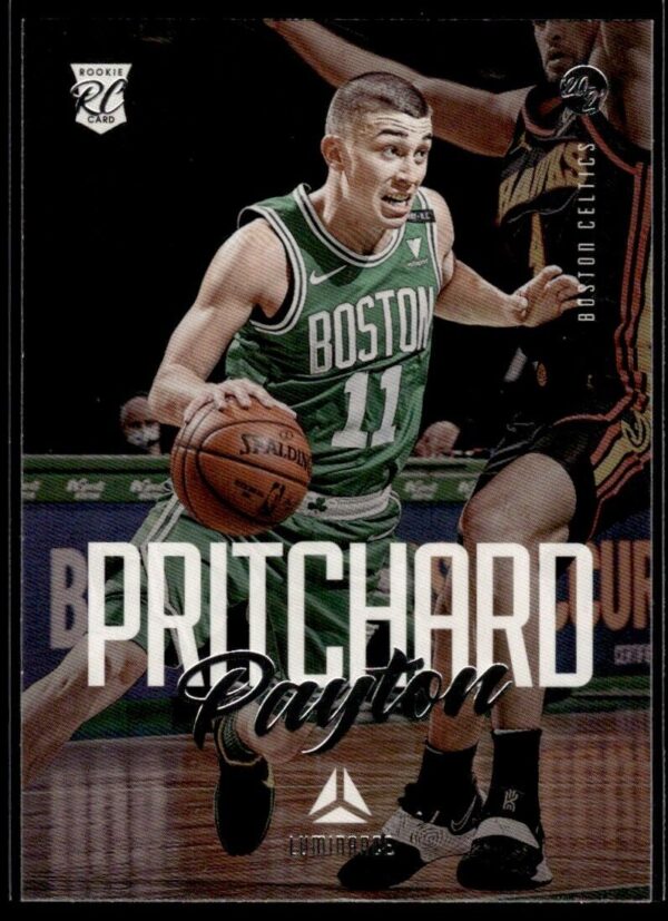 2020 Panini Chronicles Luminance Boston Celtics #142 Payton Pritchard RC Rookie