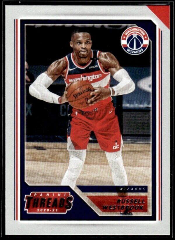_10 2020 Panini Chronicles Threads Houston Rockets #94 Russell Westbrook
