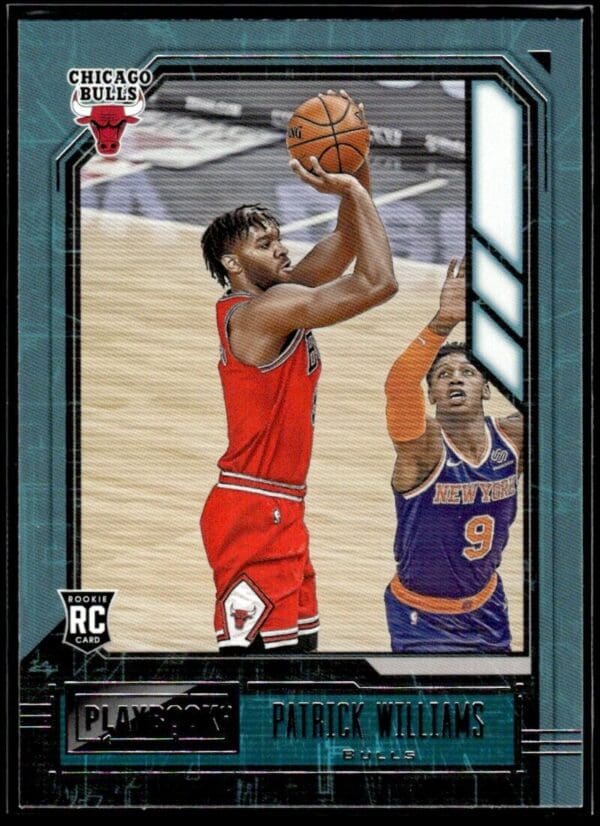 2020 Panini Chronicles Playbook Chicago Bulls #184 Patrick Williams