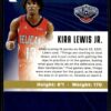 2020 Panini Chronicles Essentials New Orleans Pelicans #222 Kira Lewis Jr.