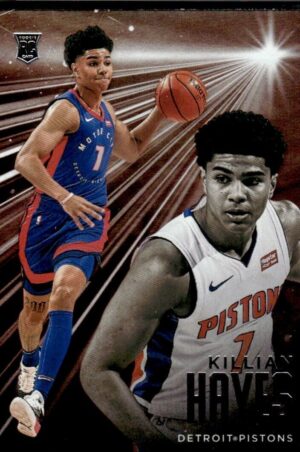2020 Panini Chronicles Essentials Detroit Pistons #218 Killian Hayes RC Rookie