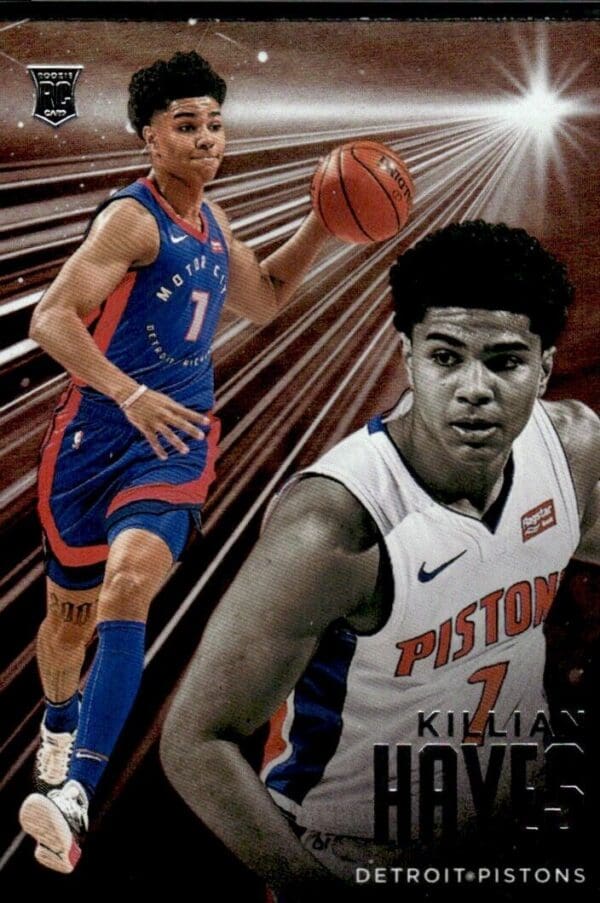 2020 Panini Chronicles Essentials Detroit Pistons #218 Killian Hayes RC Rookie