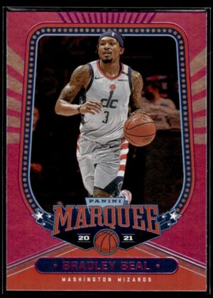 2020 Panini Chronicles Marquee Washington Wizards #247 Bradley Beal Pink