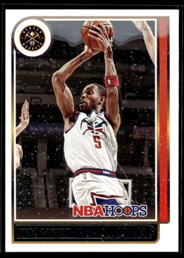 2021 NBA Hoops Winter Edition Denver Nuggets #31 Will Barton