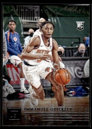 _10 2020 Panini Chronicles New York Knicks #108 Immanuel Quickley