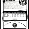 2021 NBA Hoops Winter Edition Denver Nuggets #31 Will Barton