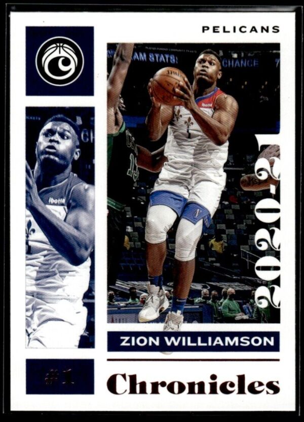 2020 Panini Chronicles New Orleans Pelicans #42 Zion Williamson