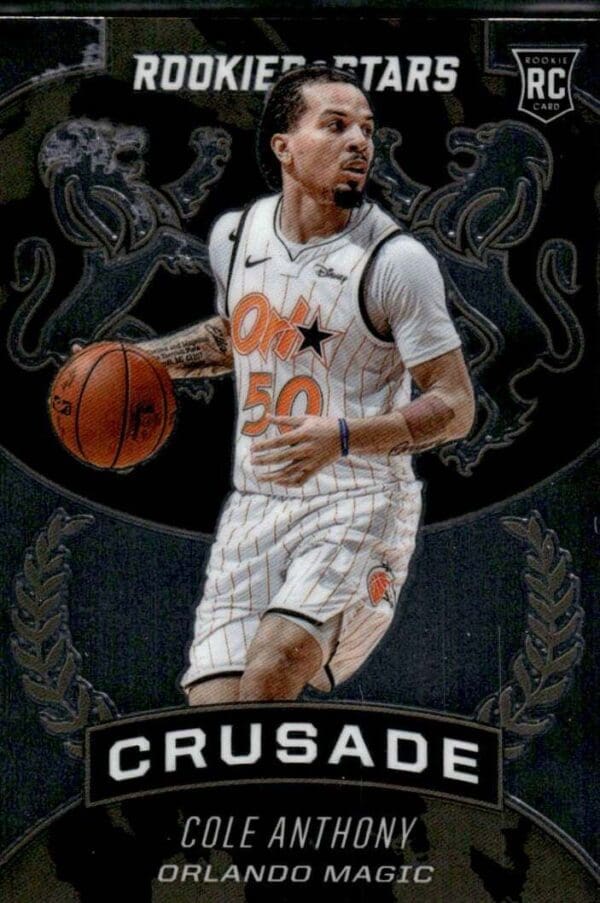 _10 2020 Panini Chronicles Rookies & Stars Orlando Magic #535 Cole Anthony RC Rookie