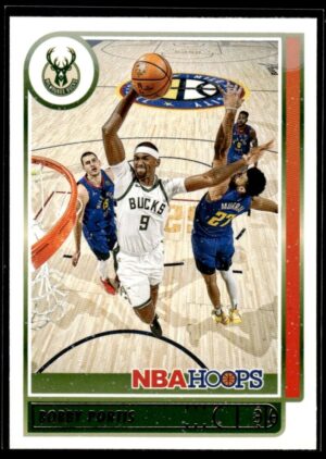 2021 NBA Hoops Winter Edition Milwaukee Bucks #123 Bobby Portis