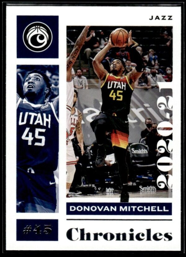 2020 Panini Chronicles Utah Jazz #48 Donovan Mitchell