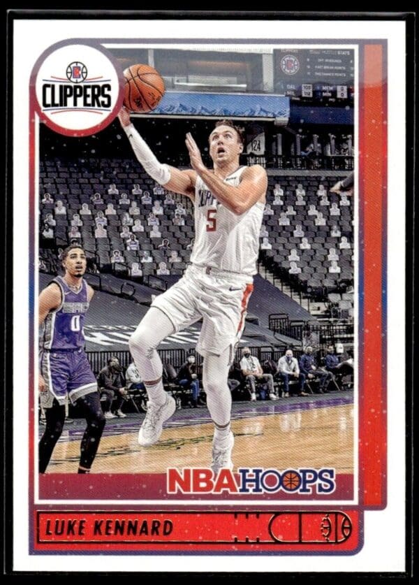 2021 NBA Hoops Winter Edition Los Angeles Clippers #116 Luke Kennard