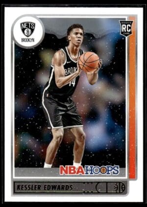 2021 NBA Hoops Winter Edition Brooklyn Nets #246 Kessler Edwards RC Rookie