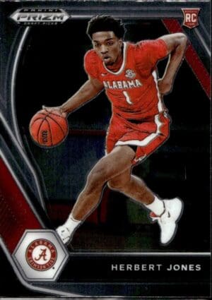 _10 2021-22 Panini Prizm Draft Picks Herbert Jones Alabama Crimson Tide #33