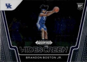 2021-22 Panini Prizm Draft Picks Widescreen Brandon Boston Jr. Kentucky Wildcats