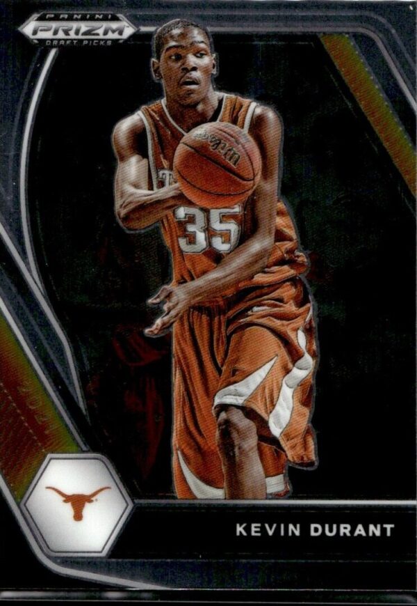 _10 2021-22 Panini Prizm Draft Picks Kevin Durant Texas Longhorns #52