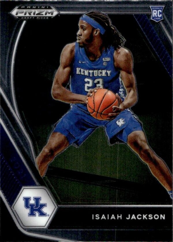 2021-22 Panini Prizm Draft Picks Isaiah Jackson Kentucky Wildcats #16