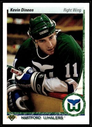1990 Upper Deck Hartford Whalers #266 Kevin Dineen