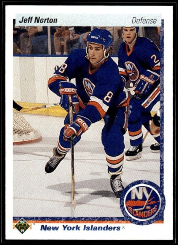 1990 Upper Deck New York Islanders #386 Jeff Norton