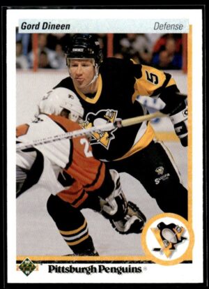 _10 1990 Upper Deck Pittsburgh Penguins #369 Gord Dineen