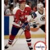 1990 Upper Deck Washington Capitals #240 Alan May RC Rookie