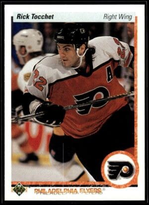 _10 1990 Upper Deck Philadelphia Flyers #263 Rick Tocchet