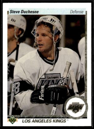 1990 Upper Deck Los Angeles Kings #136 Steve Duchesne