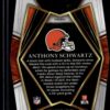 2021 Panini Select Anthony Schwartz Rookie Cleveland Browns #170 Die-Cut