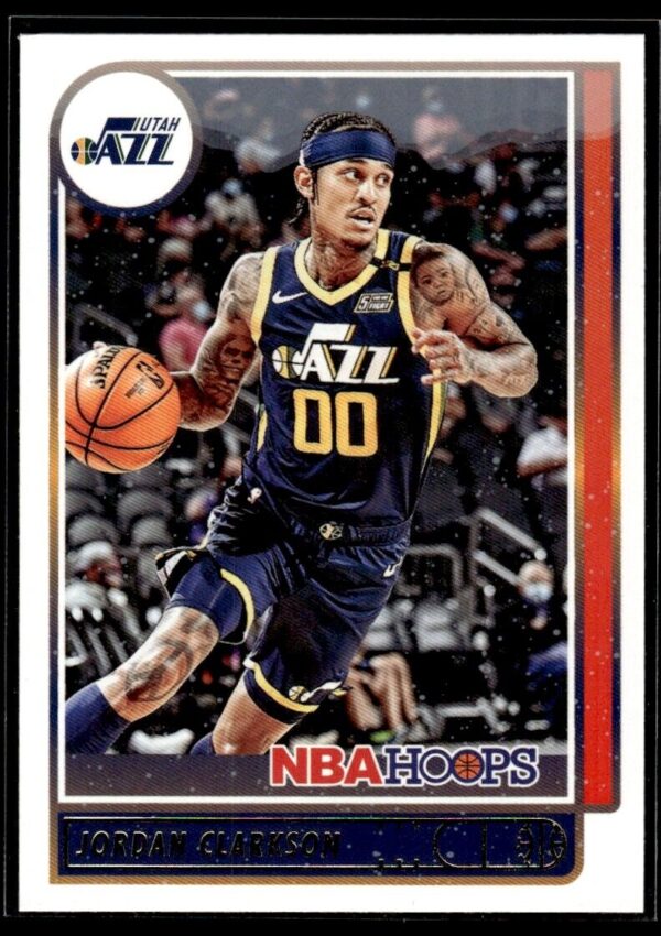2021 NBA Hoops Winter Edition Utah Jazz #199 Jordan Clarkson