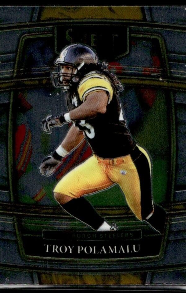 2021 Panini Select Troy Polamalu Pittsburgh Steelers #41