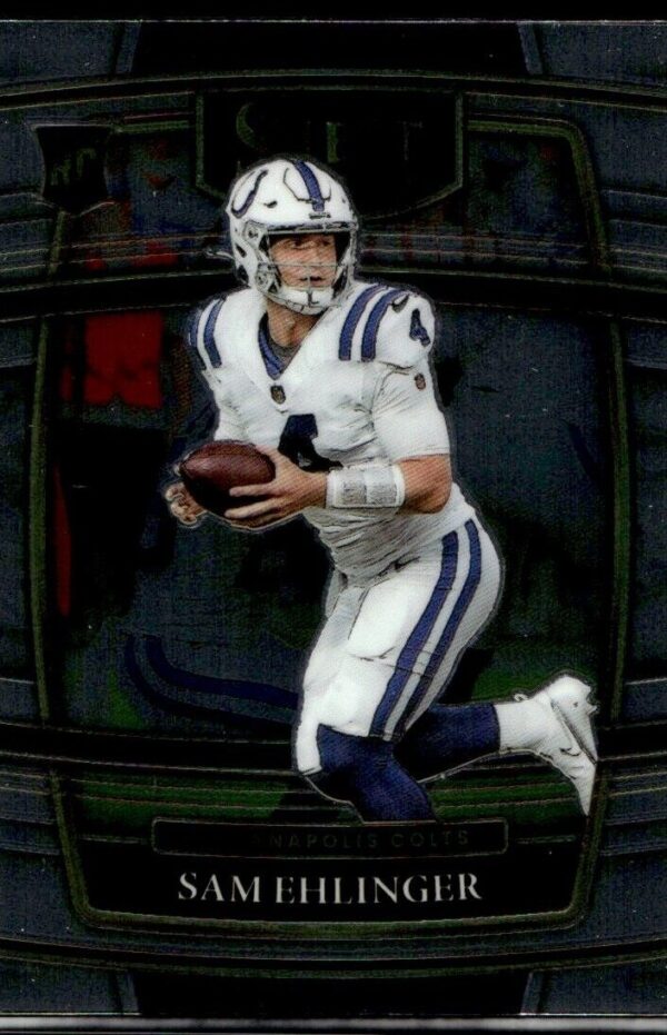 2021 Panini Select Sam Ehlinger Rookie Indianapolis Colts #98