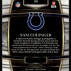 2021 Panini Select Sam Ehlinger Rookie Indianapolis Colts #98