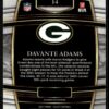 2021 Panini Select Davante Adams Green Bay Packers #14