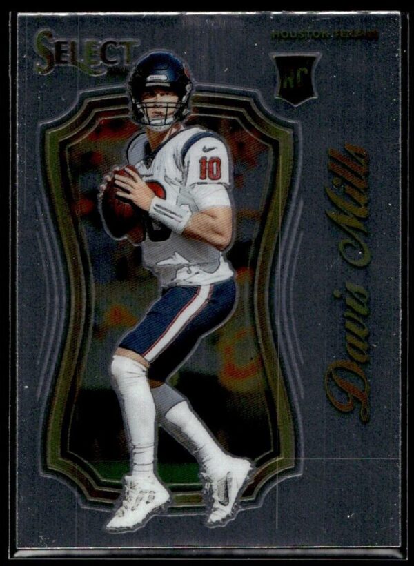_10 2021 Panini Select Certified Davis Mills Rookie Houston Texans #SCR-23