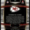 2021 Panini Select Derrick Gore Rookie Kansas City Chiefs #84