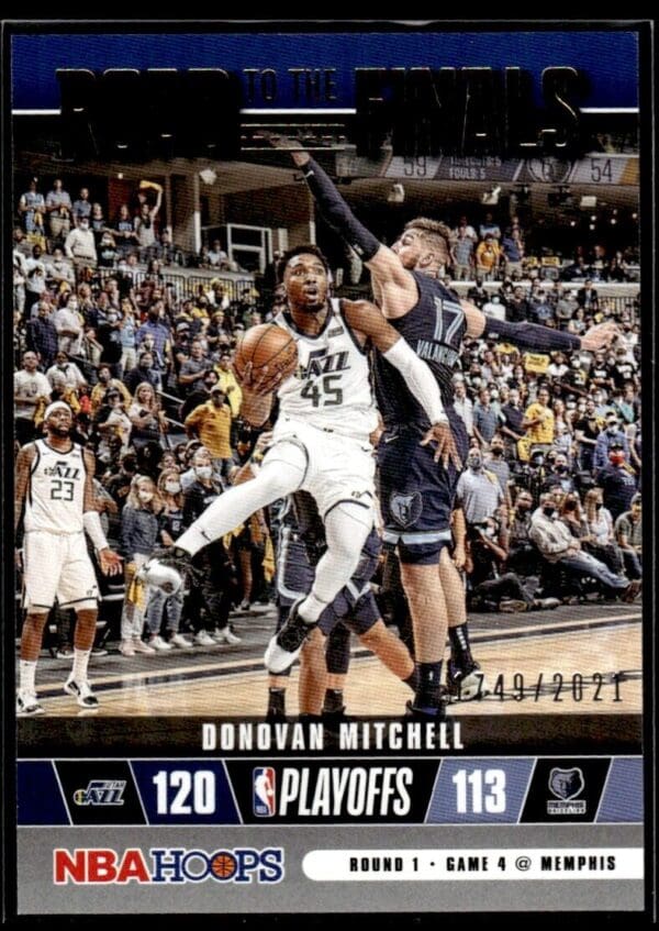 _10 2021 Hoops Road to the Finals First Round Utah Jazz #32 Donovan Mitchell 1749/20