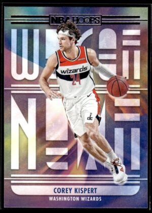 2021 Hoops We Got Next Washington Wizards #15 Corey Kispert RC Rookie